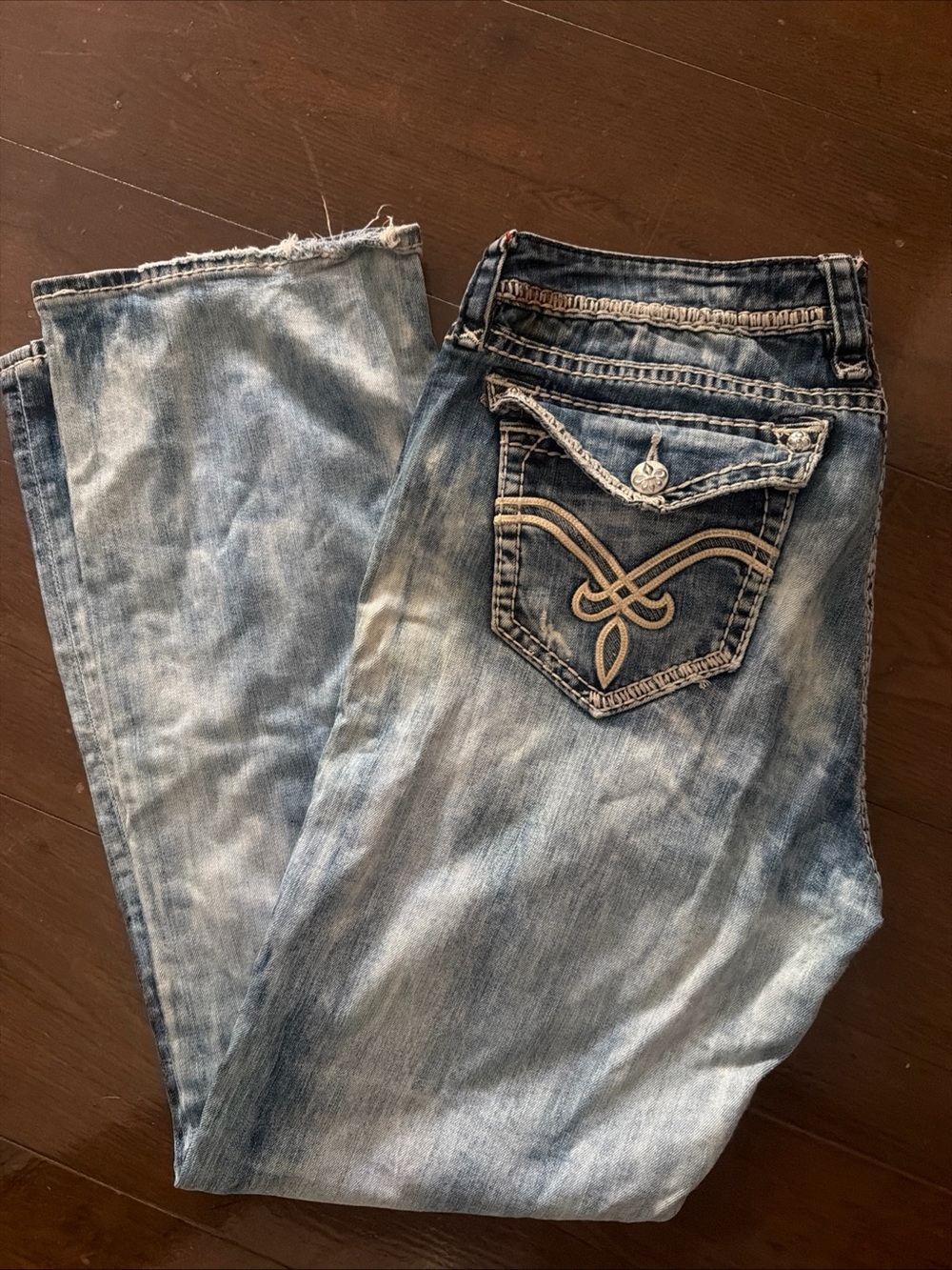 rock revival jeans mens 36x32 bootcut